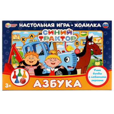 Игра-ходилка Синий Трактор «Азбука» Игра-ходилка Синий Трактор «Азбука»