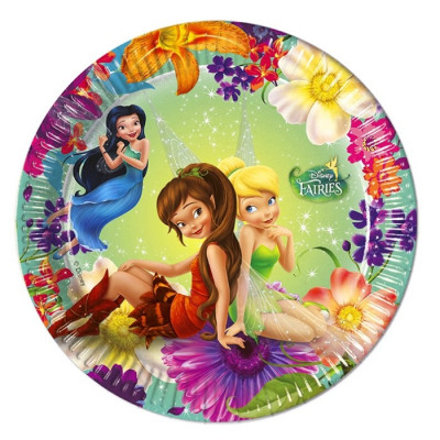 Тарелки "Феи" / Fairies Magic 20см 8шт бр Тарелки "Феи" / Fairies Magic 20см 8шт бр