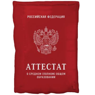 Шар фигура - Аттестат Красный в уп. Шар фигура - Аттестат Красный в уп.