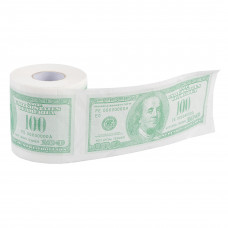 Туалетная бумага Сервировочные салфетки в рулоне, Доллары, 10 см*20 м, 1 шт. Туалетная бумага Сервировочные салфетки в рулоне, Доллары, 10 см*20 м, 1 шт.