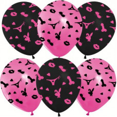 Поштучно Шар (12''/30 см) 18+ (интим) Поштучно Шар (12''/30 см) 18+ (интим)