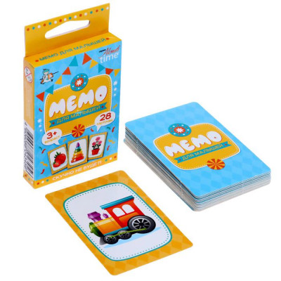 Настольная игра «МЕМО», для малышей Настольная игра «МЕМО», для малышей