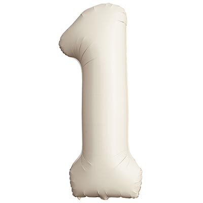 Шар цифра 102см. - Бежевая SLIM Creamy Late Шар цифра 102см. - Бежевая SLIM Creamy Late
