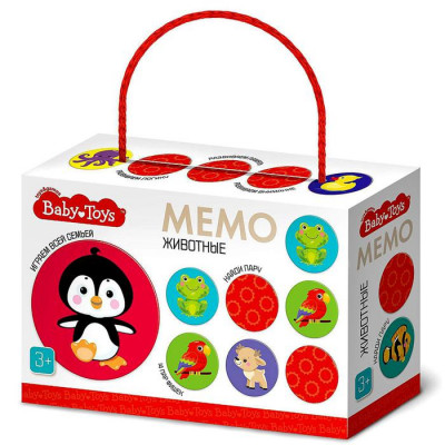 Настольная игра «Мемо. Животные» Настольная игра «Мемо. Животные»