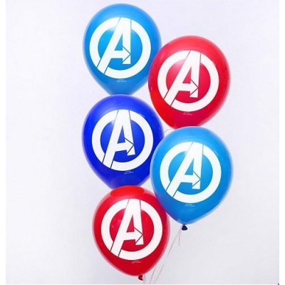Поштучно Шар (30 см) - Marvel Мстители марвел логотип Поштучно Шар (30 см) - Marvel Мстители марвел логотип
