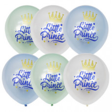 Упаковка шары 25шт/30см - Мальчик/ Little Prince Упаковка шары 25шт/30см - Мальчик/ Little Prince
