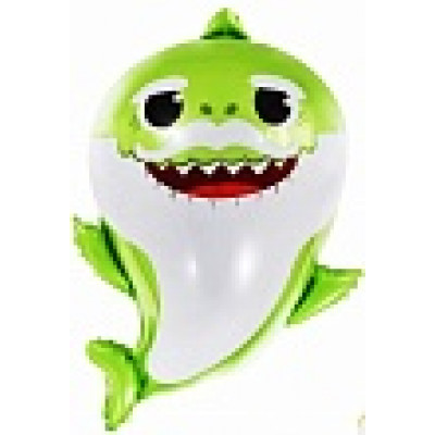 МИНИ ФИГУРА - Акулья семейка, Дедушка, Салатовый, 1 шт. МИНИ ФИГУРА - Акулья семейка, Дедушка, Салатовый, 1 шт.