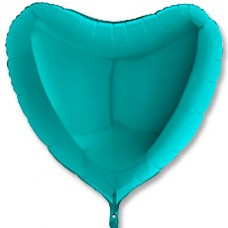 шар 100 см. Сердце БОЛЬШОЕ Tiffany бирюза тифани шар 100 см. Сердце БОЛЬШОЕ Tiffany бирюза тифани