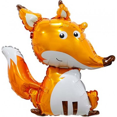 Шар (33''/84 см) Фигура, Лисенок, Лиса Шар (33''/84 см) Фигура, Лисенок, Лиса