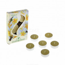 Свеча в гильзе 12 гр. ароматизированная 6шт/уп ваниль Свеча в гильзе 12 гр. ароматизированная 6шт/уп ваниль