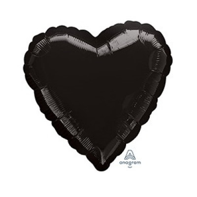 шар 100 см. Сердце БОЛЬШОЕ черный Black шар 100 см. Сердце БОЛЬШОЕ черный Black