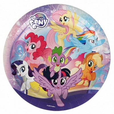 Тарелки (7''/18 см) My Little Pony, 6 шт. Тарелки (7''/18 см) My Little Pony, 6 шт.