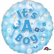 шар 46 см. Круг голубой ITS A BOY соски выписка мальчик шар 46 см. Круг голубой ITS A BOY соски выписка мальчик